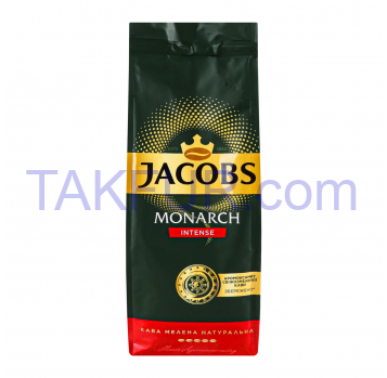 Кофе Jacobs Monarch Intense натуральный жареный молотый 200г - Фото