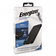 Портативний зарядний пристрій Energizer UE10052PQ-10000 mAh Li-pol+TYPE-C - Фото