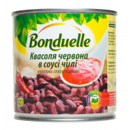 Фасоль Bonduelle красная в соусе чили консервированная 430г - Фото