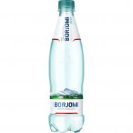 Вода минеральная Borjomi сильногазированная 0,5л