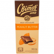 СВІТОЧ ШОКОЛАД МОЛ З АРАХ ПАСТА 90Г - Фото