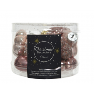 НАБІР КУЛЬ СКЛО БЛИСК 40ММ12ШТ - Фото