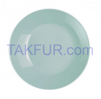 Тарелка Lum.Zelie Light Turquoise глубокая круглая 20см - Фото