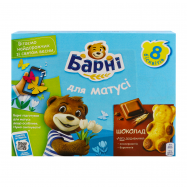 Пирожное Ведмедик Барні Шоколад бисквитное 200г - Фото