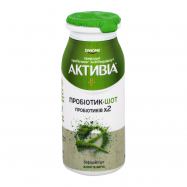 Бифидойогурт Активіа Алоэ и матча 1.4% 100г - Фото