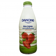 Йогурт Danone Клубника питьевой 1.5% 800г