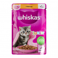 WHISKAS Д.КОШЕНЯТ КУР.ЖЕЛЕ 85Г - Фото