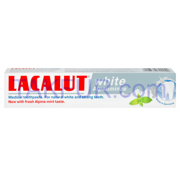 Зубная паста Lacalut White Альпийская мята 75мл - Фото