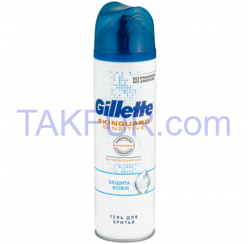 Пена для бритья Gillette Skinguard Sensit Защита кожи 200мл - Фото