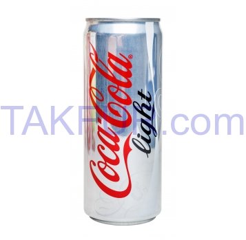 Напиток Coca-Cola Light безалкогольн сильногазиров 330мл ж/б - Фото