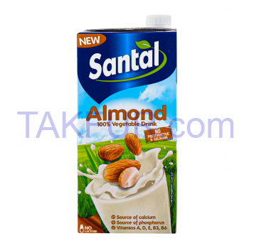 Напиток миндальный Santal Almond 1л - Фото