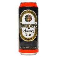 Пиво Brauperle Weizen пшеничное нефильтрован 5,1% 500мл ж/б - Фото