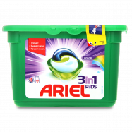 Средство моющее Ariel Color 3в1 растворимые капсулы 15шт - Фото