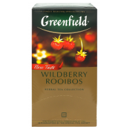 Чай Greenfield Wildberry Rooibos травяной 25*1.5г - Фото