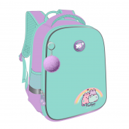 Рюкзак YES H-100 Pusheen сиреневый/бирюзовый - Фото