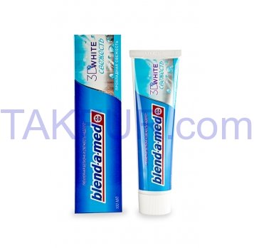 Зубная паста Blend-a-med 3D White Прохладная Свежесть 100мл - Фото