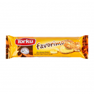 Печенье Torku Favorimo с банановым кремом 61г - Фото