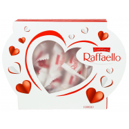 Конфеты Raffaello в стружке с целым миндальным орехом 120г - Фото