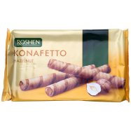 Трубочки вафельные Roshen Konafetto с ореховой начинкою 156г