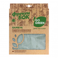 ФБ СЕРВЕТКА МІКРОФІБ БАМБУК GO GREEN - Фото