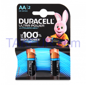 Элемент питания Duracell TurboMax АА 1,5V 2шт - Фото