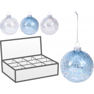 КУЛЯ НОВОРІЧНА 8 СМ - Фото