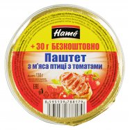 Паштет Hame из мяса птицы с томатами 130г - Фото