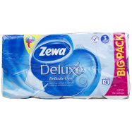 Бумага туалетная Zewa Deluxe Деликатная забота 16шт - Фото