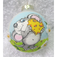 КУЛЯ  СИМВОЛ РОКУ  55 ММ В АСОРТ - Фото