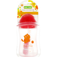 Поильник для путешествий Baby Team №5010 с трубочкой 1шт - Фото