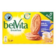 Печенье Belvita Завтрак мультизлаковое с молок 45г*5шт 225г