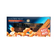 Шоколад Millennium Golden Nut молочный с лесн орехами 100г