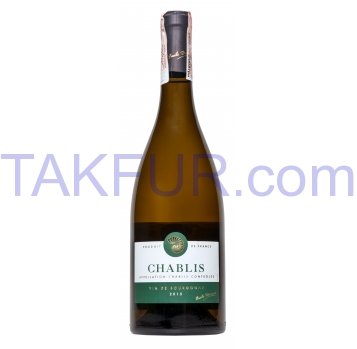 Вино Emile Durand Chablis виногр/стол/сх/б натур 12,5% 0,75л - Фото