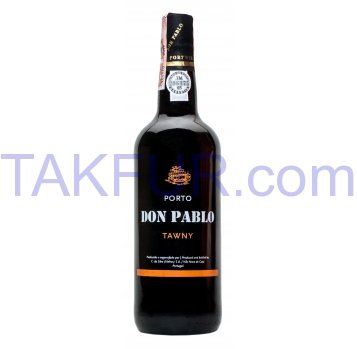 Вино Don Pablo Tawny Портвейн крепленое красное 19% 750мл - Фото
