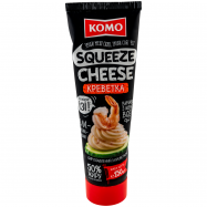 Сыр плавленный Комо Squeeze cheese с креветкой 50% 150г - Фото