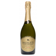 Вино Bazaleti полусухое игристое белое 12,5% 0,75л - Фото