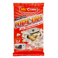 Попкорн Mc`Corn с маслом для микроволновой печи 90г