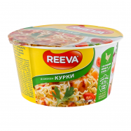 Лапша Reeva быстрого приготовления со вкусом курицы 75г - Фото