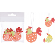 ПІДВІСКА ПІВНИКИ 6ШТ - Фото