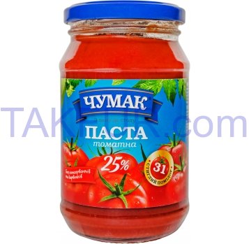 Паста томатная Чумак 350г - Фото