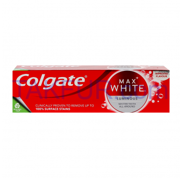 Паста зубная Colgate Max White Luminous 75мл - Фото