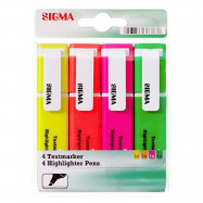 SIGMA НАБІР ТЕКСТОВИД 4 ШТ.КОЛ - Фото