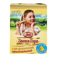 Сыр плавленый Звени Гора Оригинальный порционный 45% 75г - Фото