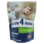 Корм дсобак мал пород Клуб 4 лапы 400г - Фото