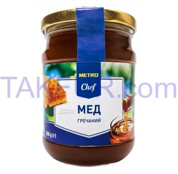 Мед Metro Chef натуральный гречишный 350г - Фото