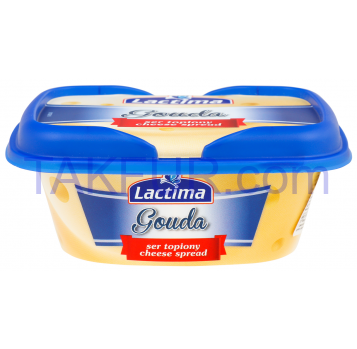 Сыр плавленый Lactima Gouda 40% 130г - Фото