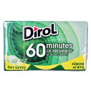 Резинка жевательная Dirol Нежная мята без сахара 18г - Фото