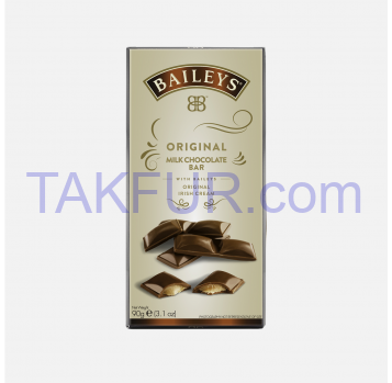 Шоколад Baileys молочный с трюфельной начинкой 90г - Фото