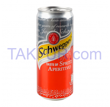 Напиток безалкогольный Schweppes Spritz Aperitivo с/г 0.33л - Фото