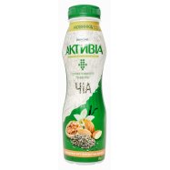 Бифидойогурт Активіа Орехи-чиа-ваниль 1.5% 290г - Фото